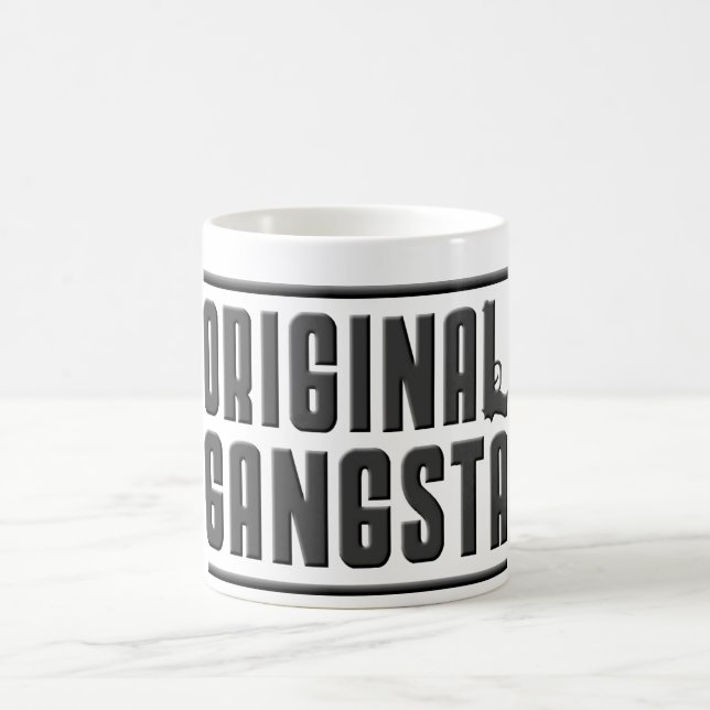 Caneca De Café Gangsta original (Centro)
