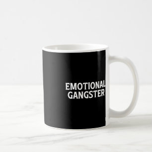 Caneca De Café Gangster Emocional - Meditação Yoga Divertida Ment