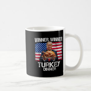 Caneca De Café Ganhador de Trump Engraçado Turquia Janta