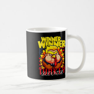 Caneca De Café Ganhador de Trump Engraçado Turquia Janta