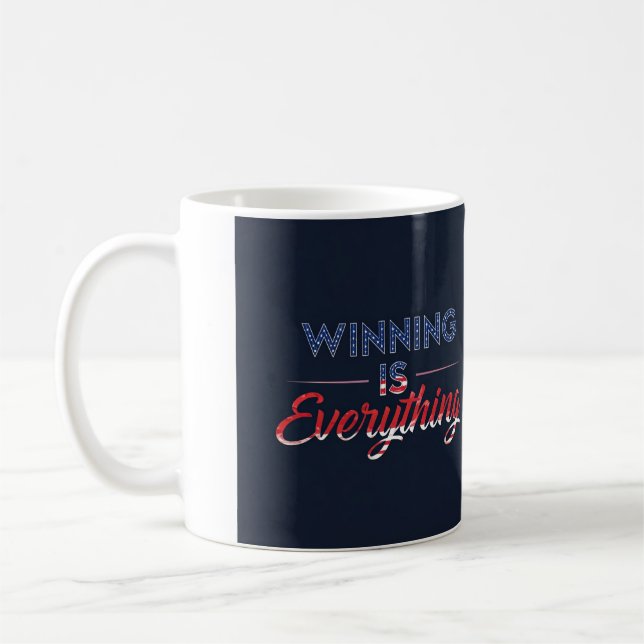 Caneca De Café Ganhar é tudo (Esquerda)