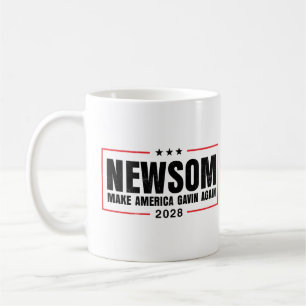 Caneca De Café Ganhe Novo, Torne A América A Ganhar De Novo Presi