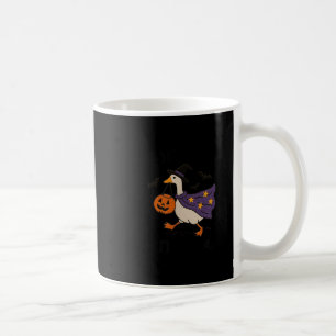 Caneca De Café Ganso Assustador No Animal De Ganso Com Bobo De Br