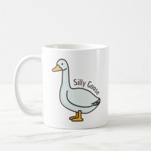 Caneca De Café Ganso bobo, Ganso Engraçado, Ganso-Ganso