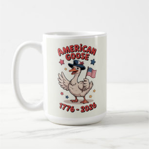 Caneca De Café Ganso Bobo Vintage Aniversário de 250 anos da Amér