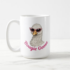 Caneca De Café Ganso Bougie - Glamouroso Ganso Engraçado