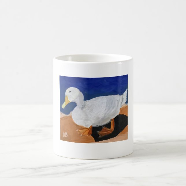 Caneca De Café Ganso Branco (Centro)