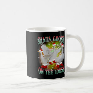 Caneca De Café Ganso De Natal No Bobo De Papais noeis Perdidos Ga