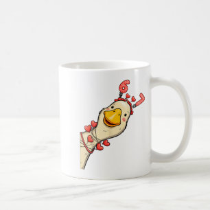 Caneca De Café Ganso divertido do Dia dos Namorados 6 7 Seis Sete