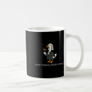 Caneca De Café Ganso engraçado advogado bobo formatura faculdade