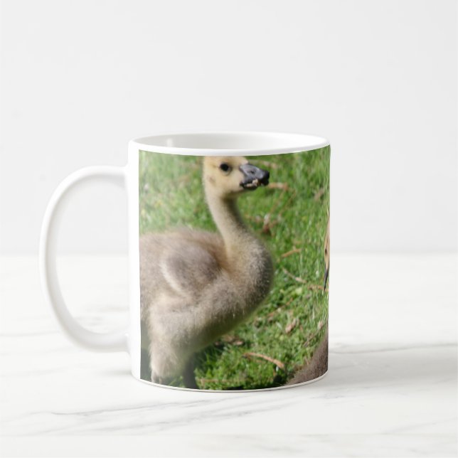 Caneca De Café Gansos na grama (Esquerda)