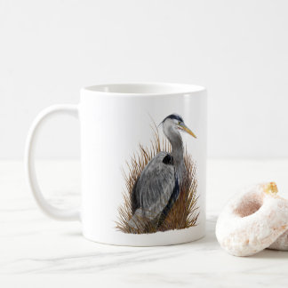 Caneca De Café Garça-azul-grande