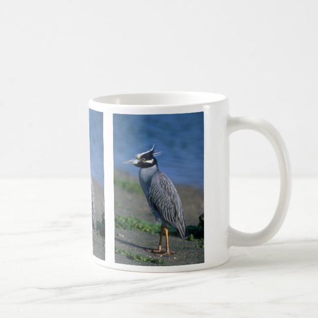 Caneca De Café garça-real de noite Amarelo-coroada (Direita)