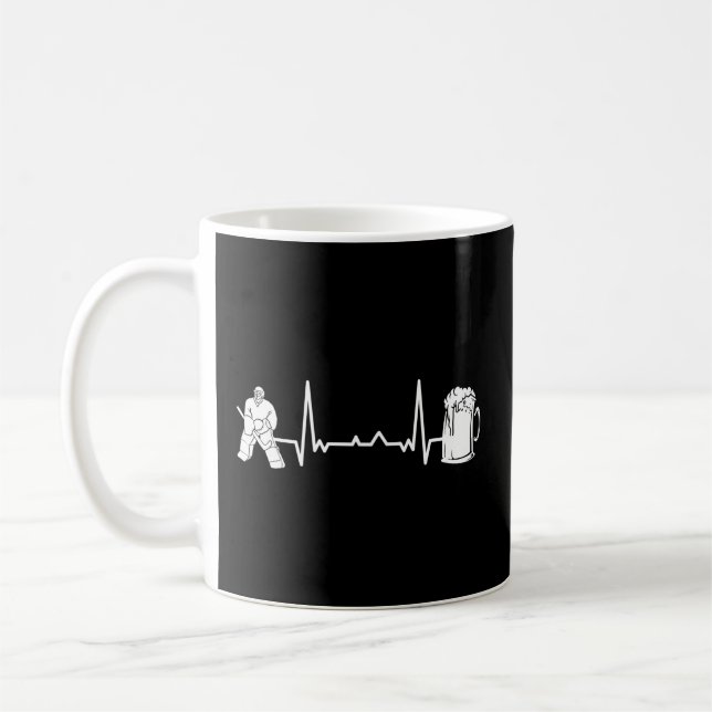 Caneca De Café Garçom de Hóquei no Gelo - Garçom de Pulso - Ekg G (Esquerda)
