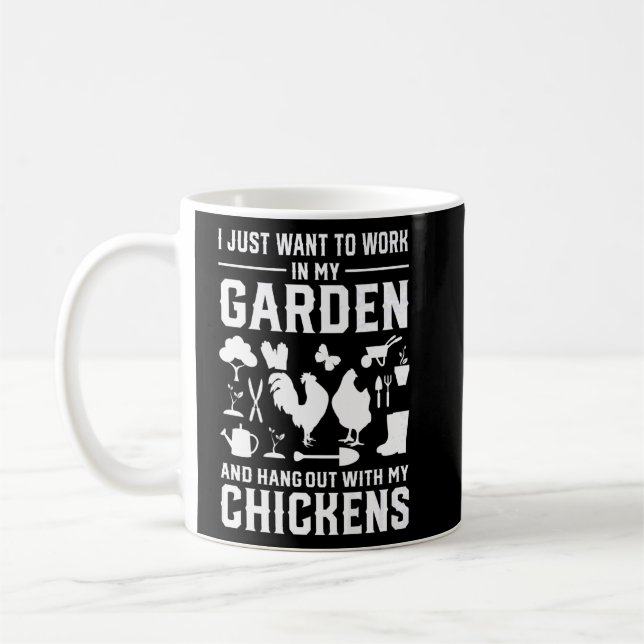 Caneca De Café Gardening Homestead Gardener, proprietário de gali (Esquerda)
