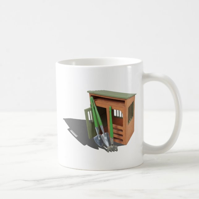 Caneca De Café GardenShedTools030111 (Direita)