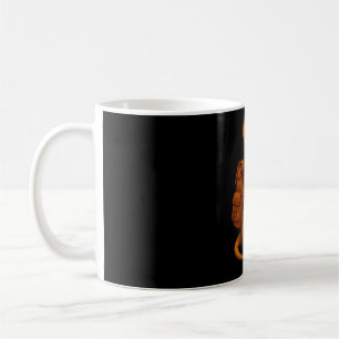 Caneca De Café Garinha de gambá mochileiro camping hiker floresta