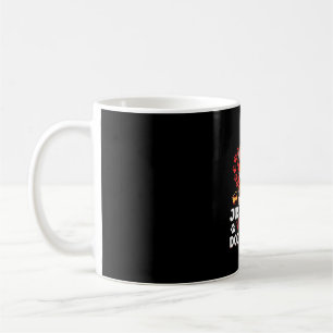 Caneca De Café Garota Ama Treinamento de Cães Corgi