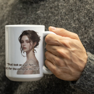 Caneca De Café Garota Animeza Gostosa