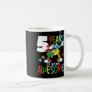 Caneca De Café Garota Autista Autista de 5 anos Autismo Autismo