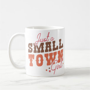 Caneca De Café Garota de Cidade Pequena