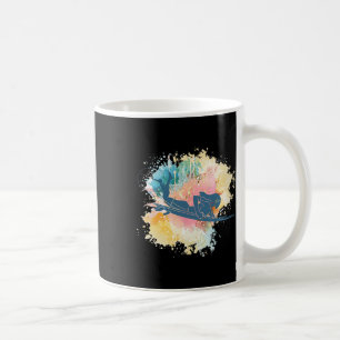Caneca De Café Garota de Surf Prancha de Surf Esportes Aquáticos