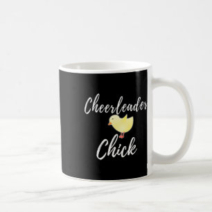 Caneca De Café Garota de Torcida Galinha Engraçada Torcida de Gal