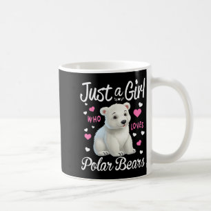 Caneca De Café Garota do Urso Lar Mulheres Engraçado Apenas Uma G