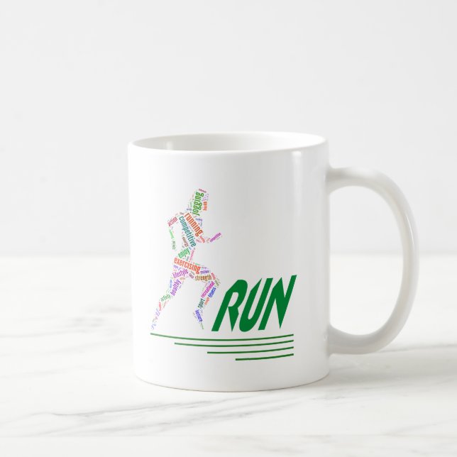 Caneca De Café Garota fugitiva (Direita)