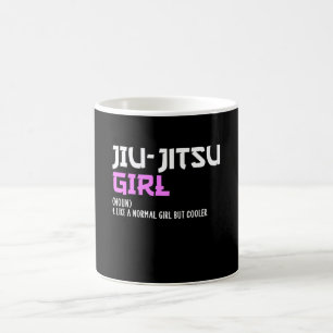 Caneca De Café garota jiu-jitsu