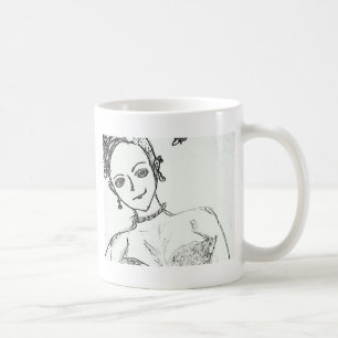 Caneca De Café garota punk eu sou apenas uma garota american idol