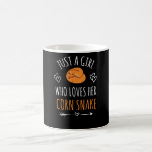 Caneca De Café Garota Que Adora Presentes De Dono De Cobra De Mil