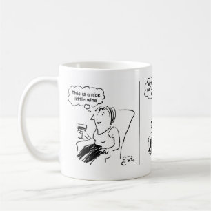 Caneca De Café Garota se pergunta se pode obter Vinho por Prescri