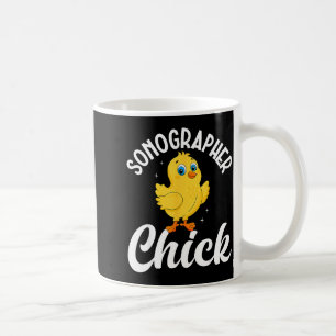 Caneca De Café Garota sonógrafa - técnica de ultrassom sonografia