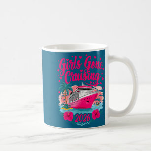 Caneca De Café Garotas em Cruzeiro 2026 Férias de Cruzeiro Femini