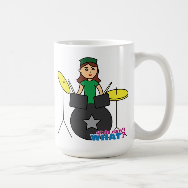 Caneca De Café  Garotas não sabem o quê? Design Personalizado do  (Direita)