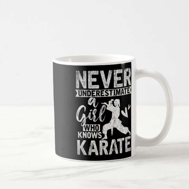 Caneca De Café Garotas Presentes Nunca Subestimam Uma Garota Que  (Direita)