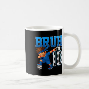 Caneca De Café Garoto Bruh Eu Sou 10 Futebol Festa de Aniversário