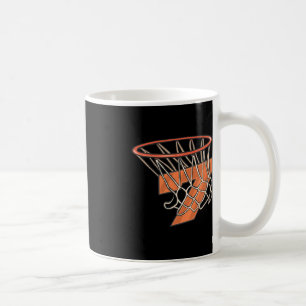 Caneca De Café Garoto de 7 anos de idade de basquete de aniversár
