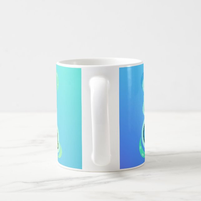 Caneca De Café Garoto Gamer Anime Fofo Pixel Calmo (Alça)