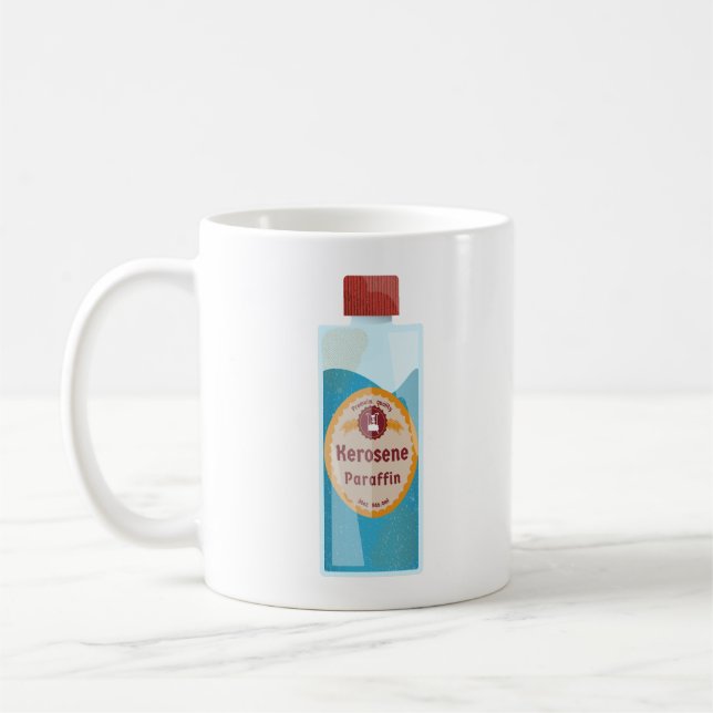 Caneca De Café Garrafa de Querosene Parafina (Esquerda)
