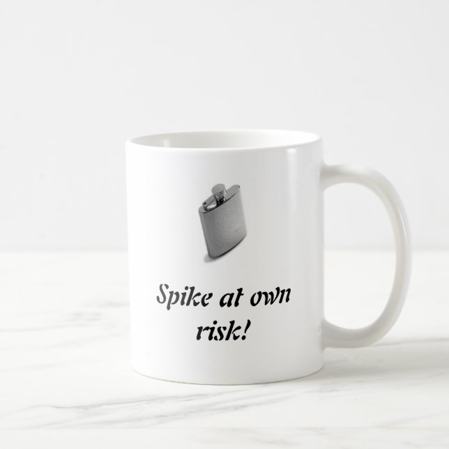 Caneca De Café garrafa, ponto em próprio risco! (Direita)