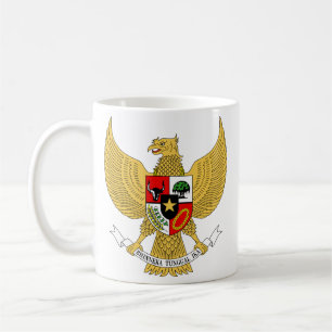 Caneca De Café Garuda Pancasila, t arma Indonésia, Indonésia