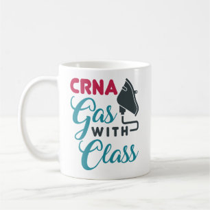 Caneca De Café Gás CRNA com Apreciação Engraçada de Classe
