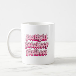 Caneca De Café gaslight gatekeeper namorada