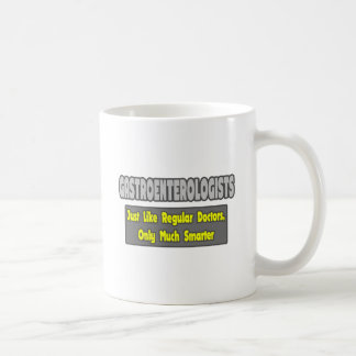 Caneca De Café Gastroenterologistas... mais inteligentes.