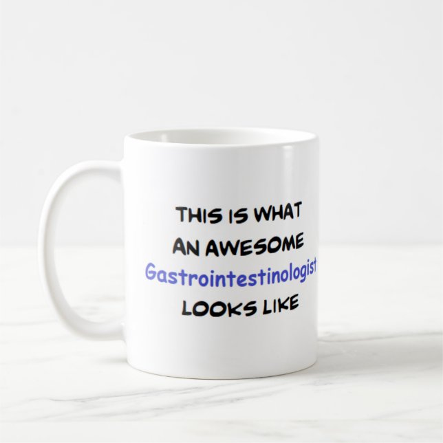 Caneca De Café gastrointestinologista, incrível (Esquerda)