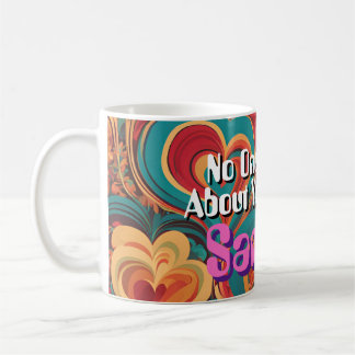 Caneca De Café Gata Engraçada Personaliza Engraçado