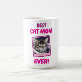 CANECA DE CAFÉ GATA MÃE MÃE SEMPRE PET AMOR DIA DAS MÃES CÃO