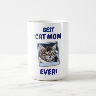 CANECA DE CAFÉ GATA MÃE MÃE SEMPRE PET AMOR DIA DAS MÃES CÃO 